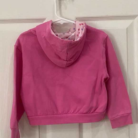 Kid U not, Pink hooded, N Y ,sweat jacket. Size 2T - Picture 7 of 7